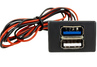 Быстрое зарядное устройство USB 3.0 АПЭЛ на 2 слота вместо заглушки панели приборов для автомобилей ГАЗель Некст, Бизнес