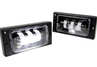 Диодные ПТФ Sal-Man 60W 5800lux 5 полос для ВАЗ 2110-2112, 2113-2115, Шевроле Нива до рестайлинга 2009 года