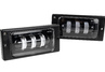 Светодиодные ПТФ Sal-Man 29W 4600lux 3 полосы двухцветные (бело-синий 6000К и желтый 3000К) для ВАЗ 2110-2112, 2113-2115, Шевроле Нива до рестайлинга 2009 года
