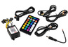 Сопла (дефлекторы) панели приборов с RGB подсветкой для ВАЗ 2108-21099, 2113-2115