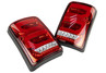 ДефектING! Диодные задние фонари TheBestPartner RED LED (красные) с бегающим повторителем для Лада 4х4, Нива Легенд 21213, 21214, 2131, Урбан (трещина на стекле, рекомендуется его замена)